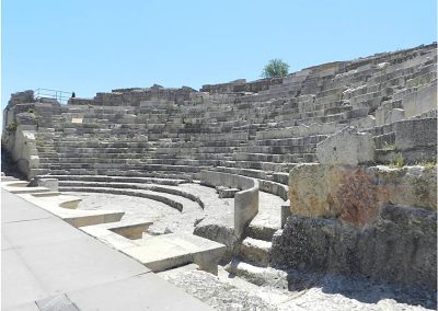 Visita al municipio romano de Segóbriga