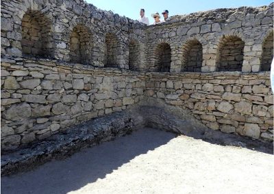 Visita al municipio romano de Segóbriga